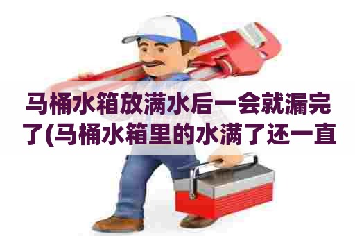 马桶水箱放满水后一会就漏完了(马桶水箱里的水满了还一直在出水)