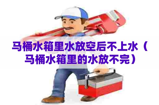 马桶水箱里水放空后不上水(马桶水箱里的水放不完) 马桶水箱里水放空后不上水(马桶水箱里的水放不完)