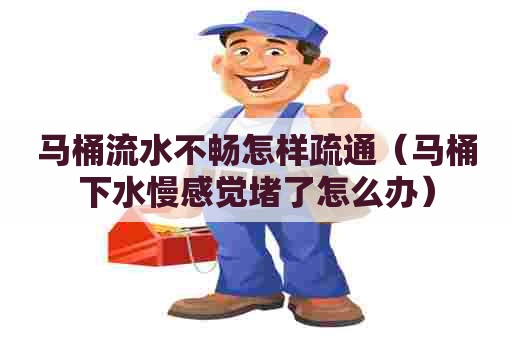 马桶流水不畅怎样疏通(马桶下水慢感觉堵了怎么办) 马桶流水不畅怎样疏通(马桶下水慢感觉堵了怎么办)