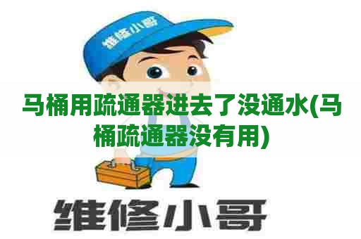 马桶用疏通器进去了没通水(马桶疏通器没有用) 马桶用疏通器进去了没通水(马桶疏通器没有用)