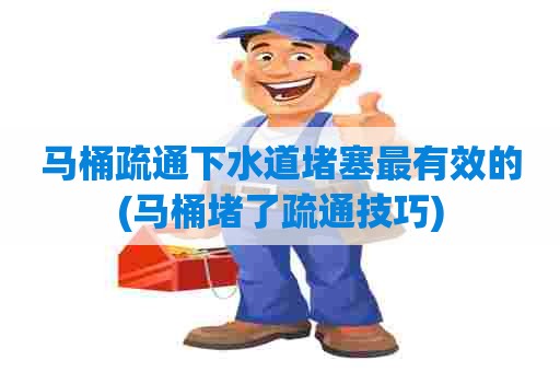 马桶疏通下水道堵塞最有效的(马桶堵了疏通技巧) 马桶疏通下水道堵塞最有效的(马桶堵了疏通技巧)