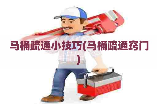 马桶疏通小技巧(马桶疏通窍门) 马桶疏通小技巧(马桶疏通窍门)