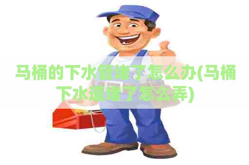 马桶的下水管堵了怎么办(马桶下水道堵了怎么弄) 马桶的下水管堵了怎么办(马桶下水道堵了怎么弄)