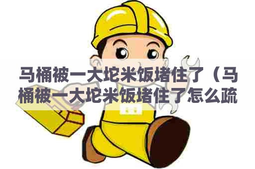 马桶被一大坨米饭堵住了（马桶被一大坨米饭堵住了怎么疏通）