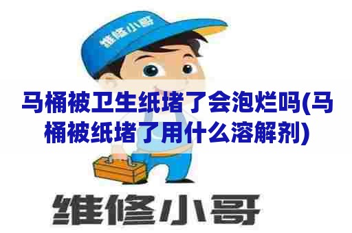 马桶被卫生纸堵了会泡烂吗(马桶被纸堵了用什么溶解剂) 马桶被卫生纸堵了会泡烂吗(马桶被纸堵了用什么溶解剂)