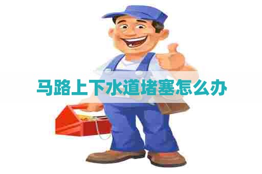马路上下水道堵塞怎么办
