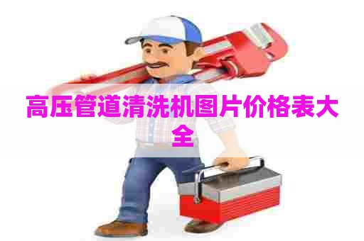 高压管道清洗机图片价格表大全