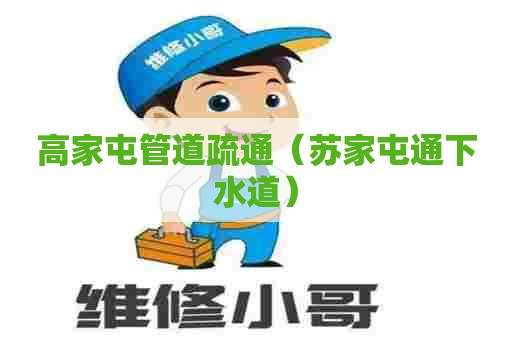 高家屯管道疏通（苏家屯通下水道）