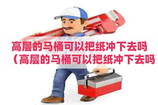 高层的马桶可以把纸冲下去吗（高层的马桶可以把纸冲下去吗图片）