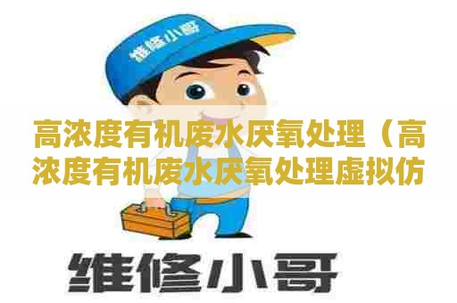 高浓度有机废水厌氧处理（高浓度有机废水厌氧处理虚拟仿真）