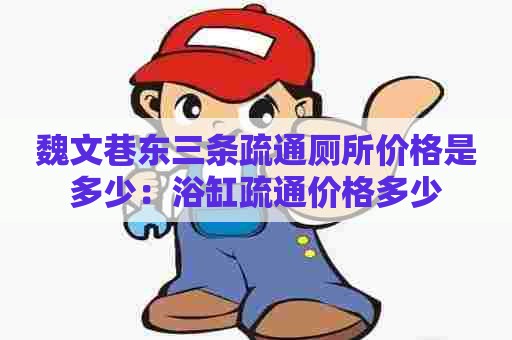 魏文巷东三条疏通厕所价格是多少:浴缸疏通价格多少 魏文巷东三条疏通厕所价格是多少:浴缸疏通价格多少