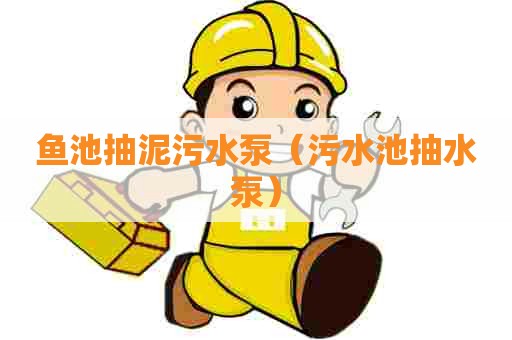 鱼池抽泥污水泵（污水池抽水泵）