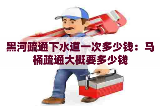 黑河疏通下水道一次多少钱：马桶疏通大概要多少钱