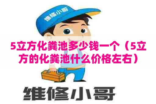 5立方化粪池多少钱一个（5立方的化粪池什么价格左右）