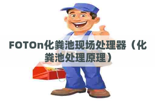 FOTOn化粪池现场处理器（化粪池处理原理）