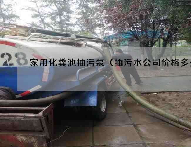 家用化粪池抽污泵(抽污水公司价格多少) 家用化粪池抽污泵(抽污水公司价格多少)