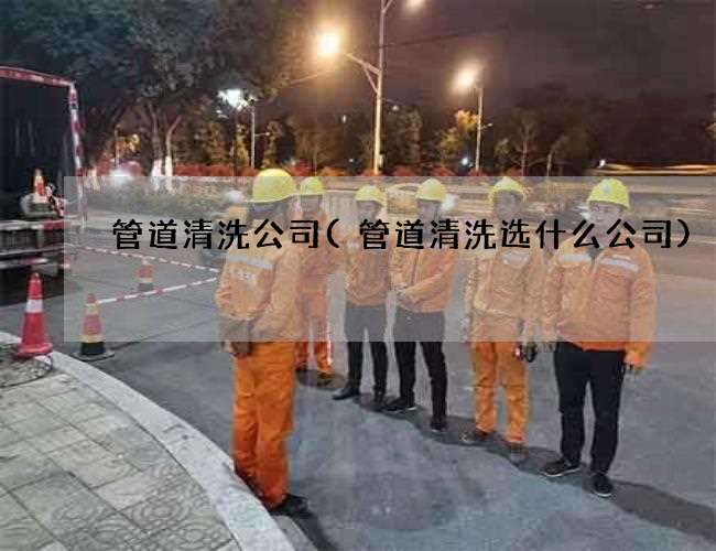 管道清洗公司(管道清洗选什么公司)