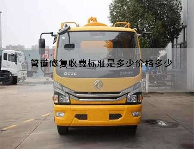 管道修复收费标准是多少价格多少
