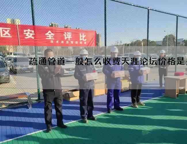 疏通管道一般怎么收费天涯论坛价格是多少