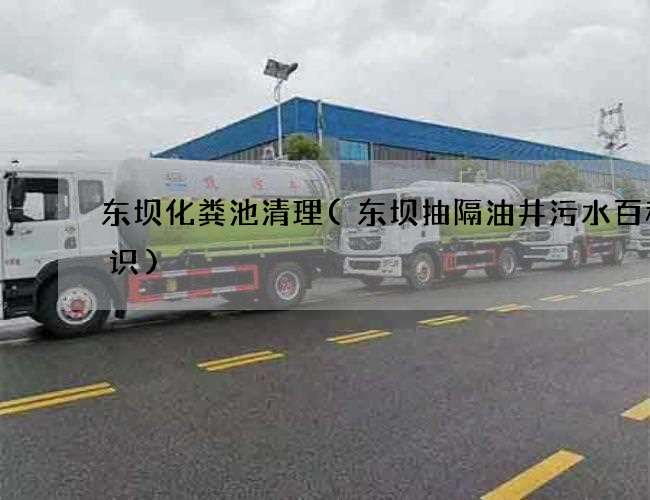 东坝化粪池清理(东坝抽隔油井污水百科知识)