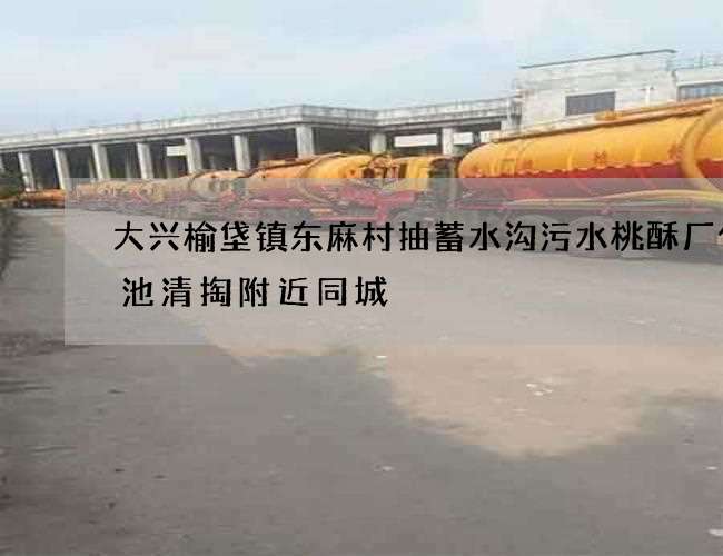 大兴榆垡镇东麻村抽蓄水沟污水桃酥厂化粪池清掏附近同城 大兴榆垡镇东麻村抽蓄水沟污水桃酥厂化粪池清掏附近同城