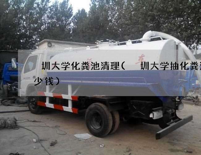 堔圳大学化粪池清理(堔圳大学抽化粪池多少钱) 堔圳大学化粪池清理(堔圳大学抽化粪池多少钱)