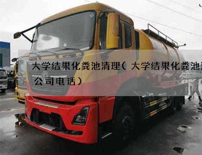 大学结果化粪池清理(大学结果化粪池清掏公司电话)