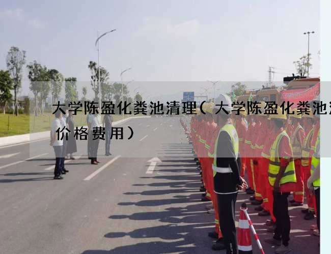 大学陈盈化粪池清理(大学陈盈化粪池清理价格费用)