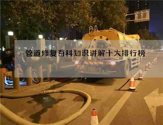 管道修复百科知识讲解十大排行榜