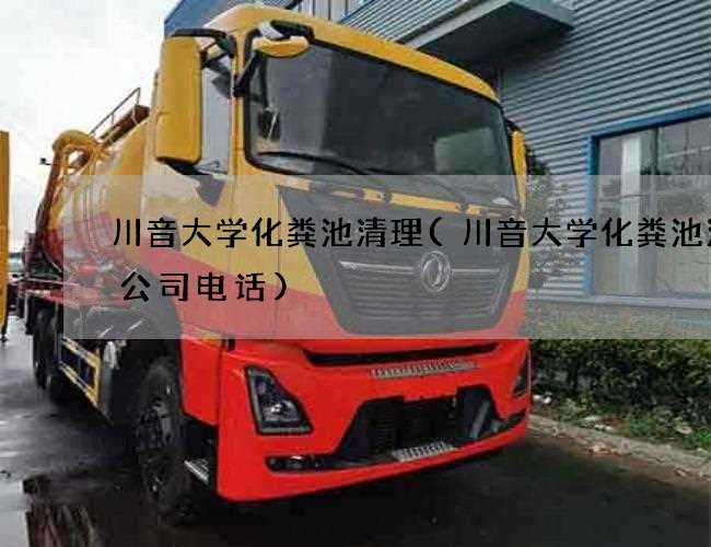 川音大学化粪池清理(川音大学化粪池清理公司电话)