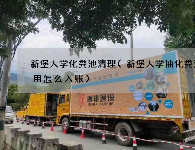 新堡大学化粪池清理(新堡大学抽化粪池费用怎么入账)