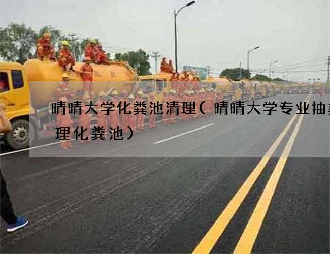 晴晴大学化粪池清理(晴晴大学专业抽粪清理化粪池)
