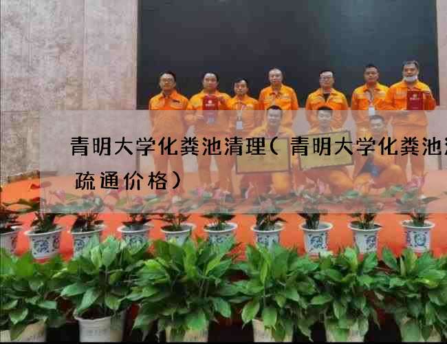 青明大学化粪池清理(青明大学化粪池清掏疏通价格)