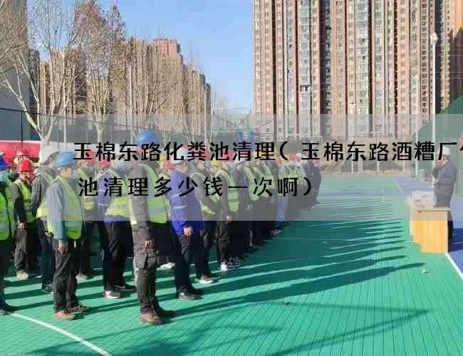 玉棉东路化粪池清理(玉棉东路酒糟厂化粪池清理多少钱一次啊)