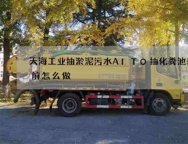 天海工业抽淤泥污水AITO抽化粪池教您前怎么做 天海工业抽淤泥污水AITO抽化粪池教您前怎么做