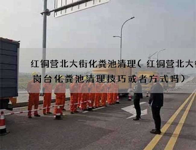 红铜营北大街化粪池清理(红铜营北大街站岗台化粪池清理技巧或者方式吗) 红铜营北大街化粪池清理(红铜营北大街站岗台化粪池清理技巧或者方式吗)