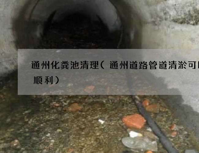 通州化粪池清理(通州道路管道清淤可以更顺利) 通州化粪池清理(通州道路管道清淤可以更顺利)