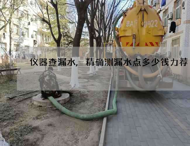 仪器查漏水,精确测漏水点多少钱力荐 仪器查漏水,精确测漏水点多少钱力荐