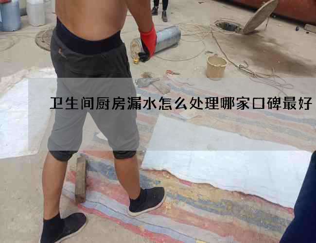 卫生间厨房漏水怎么处理哪家口碑最好