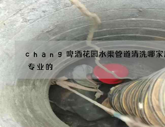 chang啤酒花园水渠管道清洗哪家服务专业的 chang啤酒花园水渠管道清洗哪家服务专业的