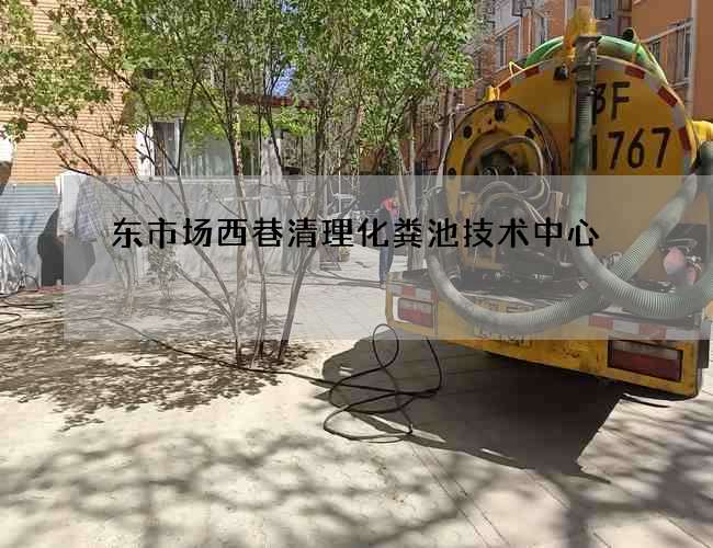 东市场西巷清理化粪池技术中心