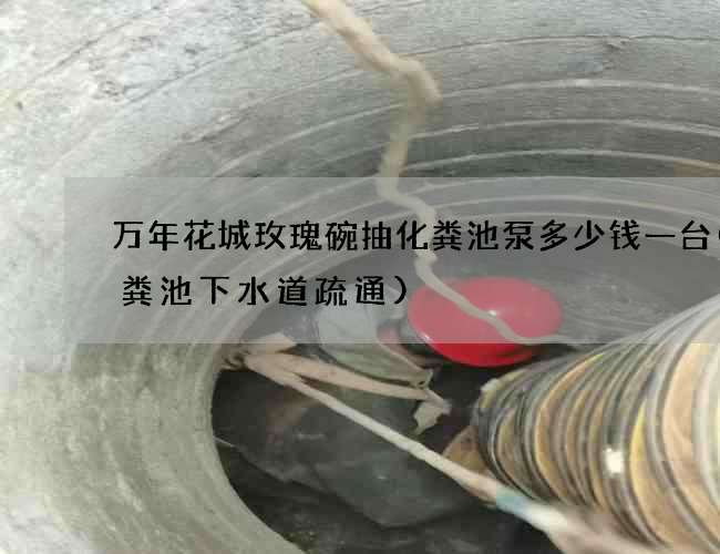 万年花城玫瑰碗抽化粪池泵多少钱一台(化粪池下水道疏通) 万年花城玫瑰碗抽化粪池泵多少钱一台(化粪池下水道疏通)