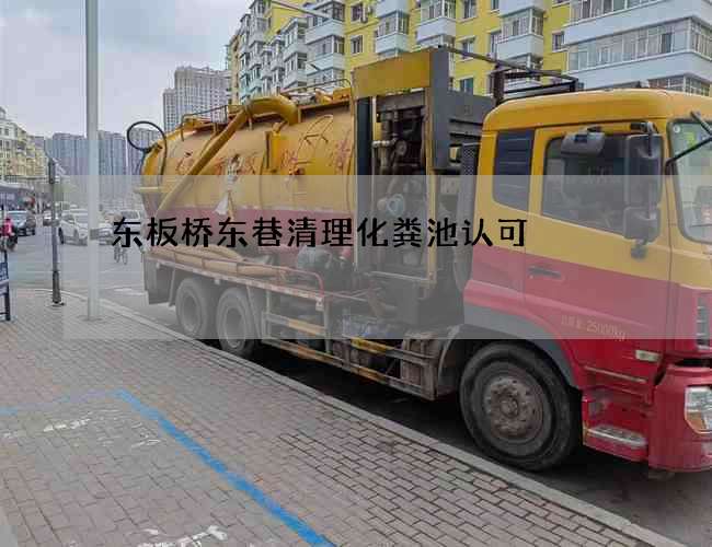 东板桥东巷清理化粪池认可