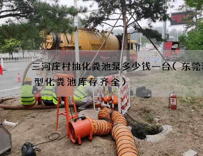 三河庄村抽化粪池泵多少钱一台(东莞环保型化粪池库存齐全)