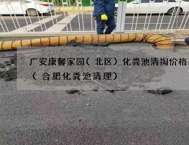 广安康馨家园(北区)化粪池清掏价格单价(合肥化粪池清理)