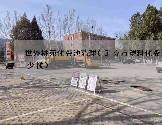 世外桃苑化粪池清理(3立方塑料化粪池多少钱)