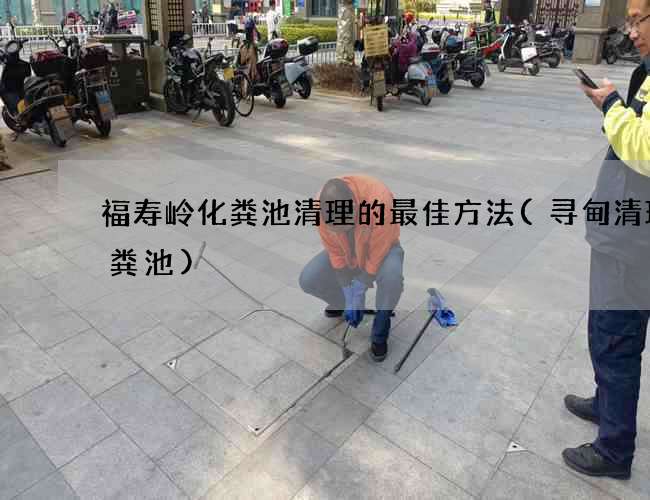福寿岭化粪池清理的最佳方法(寻甸清理化粪池)