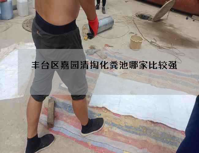 丰台区嘉园清掏化粪池哪家比较强