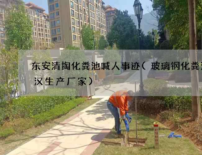 东安清掏化粪池喊人事迹(玻璃钢化粪池武汉生产厂家)