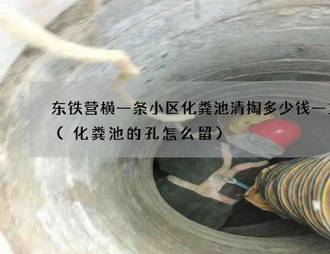 东铁营横一条小区化粪池清掏多少钱一立方(化粪池的孔怎么留)